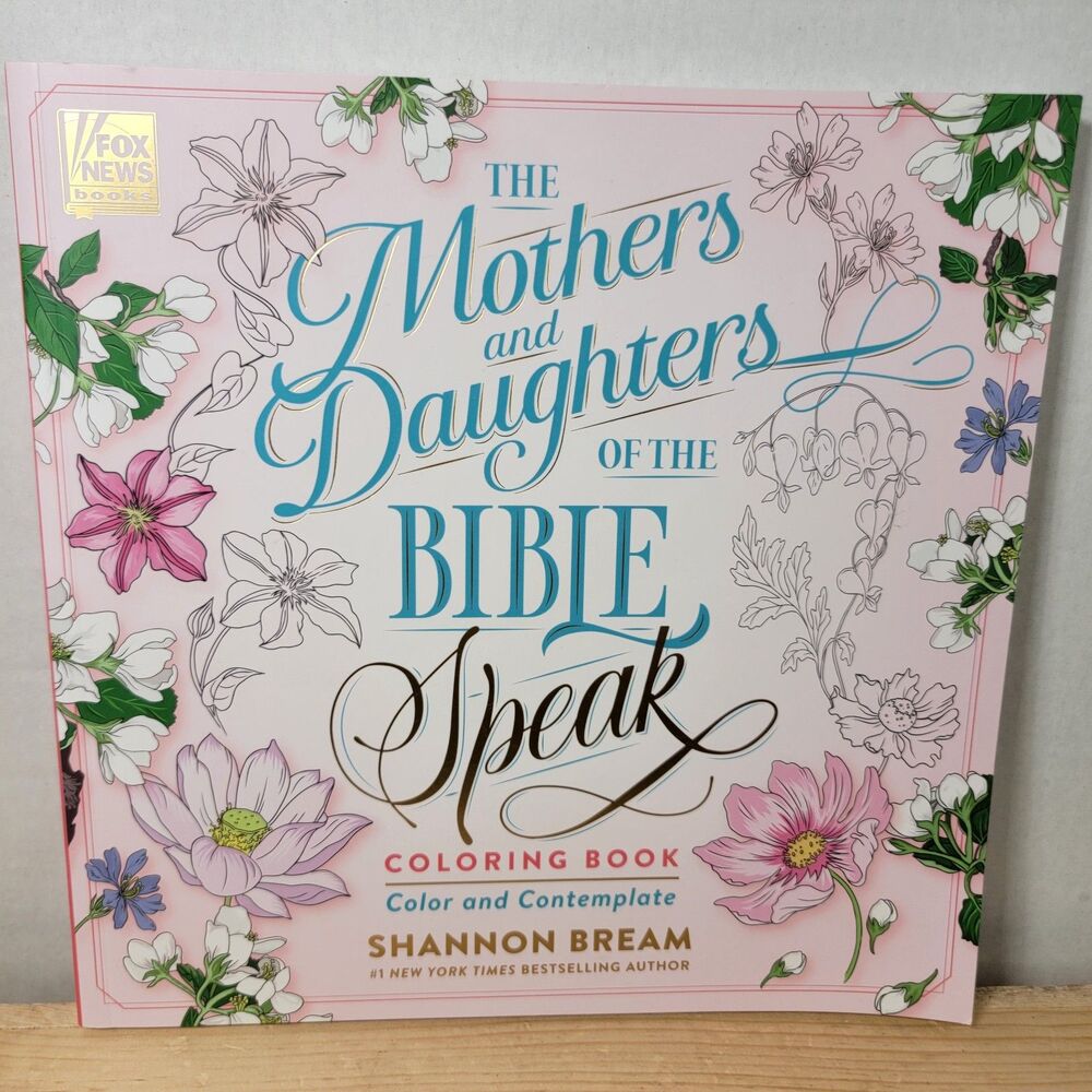 BOOK The Mothers and Daughters of the Bible Speak Coloring Book (paperback) NEW